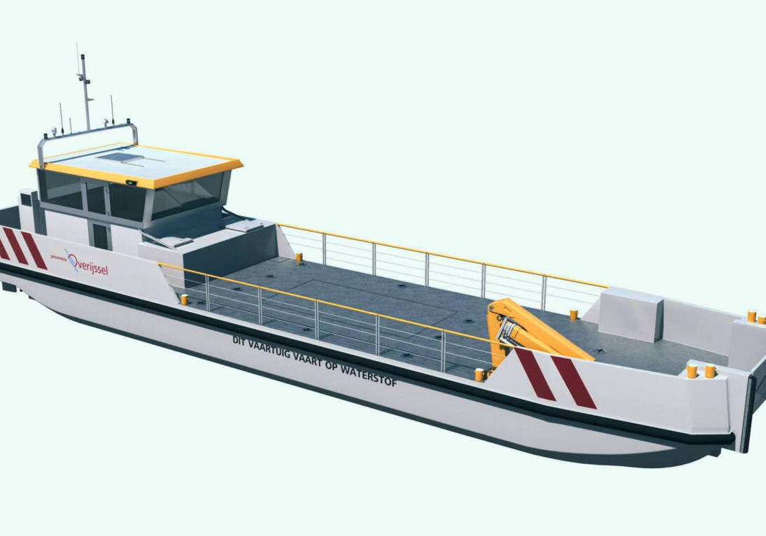 Maritime Projects creates Zero-emission hydrogen workboat